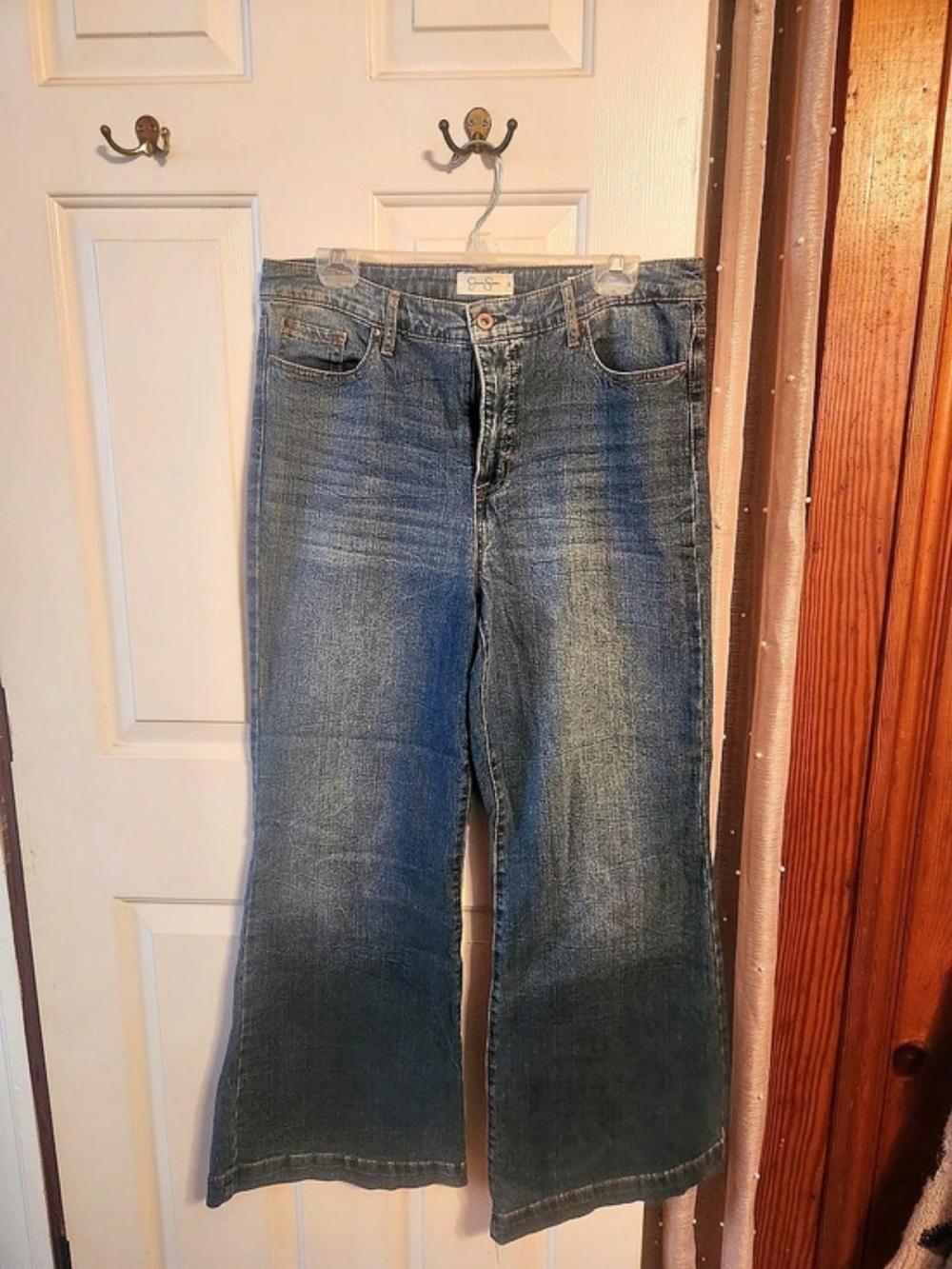 Jessica Simpson true love wide leg trouser Wide Leg Jeans Waist 31 Blue